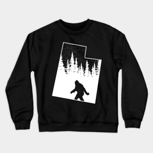 Utah Bigfoot Gift Crewneck Sweatshirt